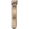 Ekena Millwork Funston Arts and Crafts Rough Sawn Bracket w/ Offset Brace, Douglas Fir, 6"W x 20"D x 32"H BKT0604X20X32FST03RDF - alternate 4